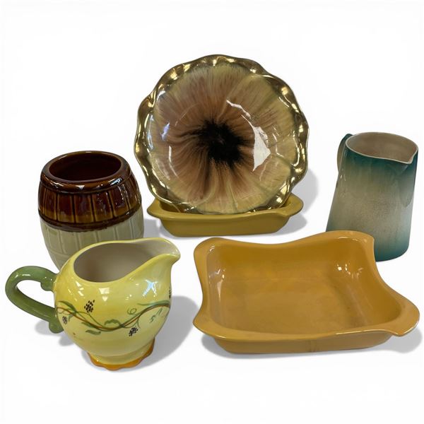 Group of Assorted Vintage Jugs and Other Ceramics