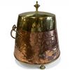 Image 1 : Brass & Copper Coal Bucket