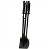 Image 2 : Wrought Iron Fireplace Tool Set on Stand