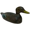 Image 1 : Vintage Hand Painted Carved Wood Duck Decoy