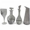 Image 1 : Tall Crystal Goblet & 3 Decanters
