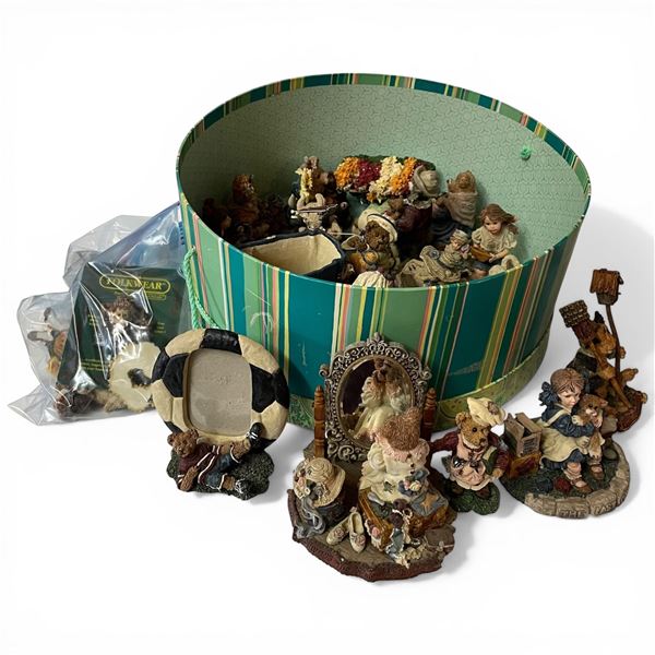 Hat Box Full of "Yesterday's Child" Figurines