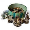 Image 1 : Hat Box Full of "Yesterday's Child" Figurines
