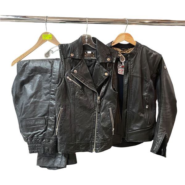 Leather Pants, Aritzia Vest and Leather Joe Rocket Jacket - Preowned - Sized XS