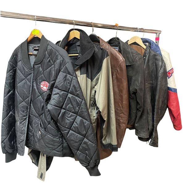 6 Assorted Preowned Jackets * Variety of Materials