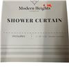 Image 2 : 2 New  Pink Modern Heights Fabric Shower Curtains (70" X 72")