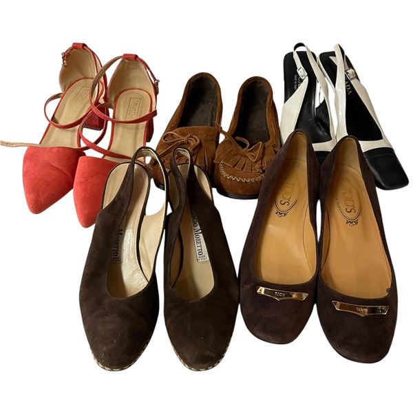 5 Pairs of Women's Shoes * Variety of Brands * Preowned * Assorted Sizes