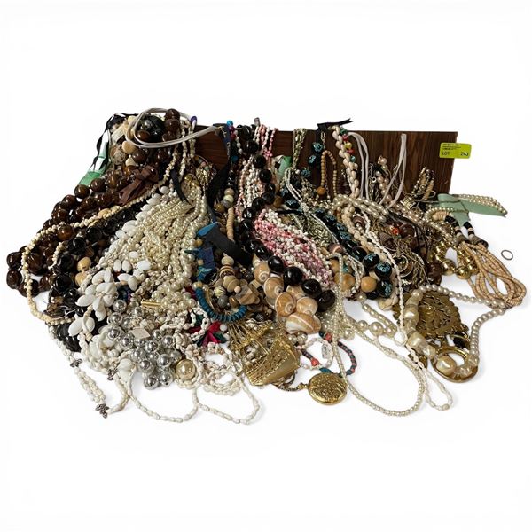 2 Jewelry Hangers Full of Necklaces