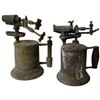 Image 2 : Pair of Vintage Brass Blow Torches
