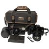 Image 1 : Canon Camera Bag & Cameras * Canon EOS 3000 & Pentax Film Camera