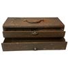 Image 3 : Vintage 21" Metal Tool Box