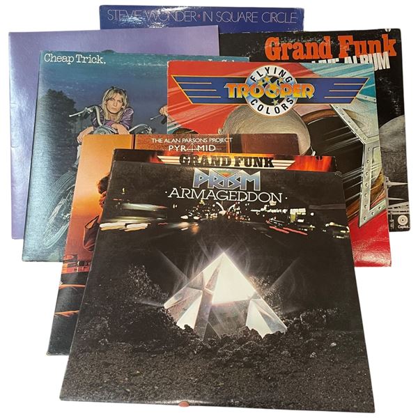 8 Vintage Vinyl LP Records