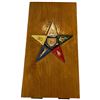 Image 3 : Order of the Eastern Star Masonic Logo Box with Wood Gavel with Inscription