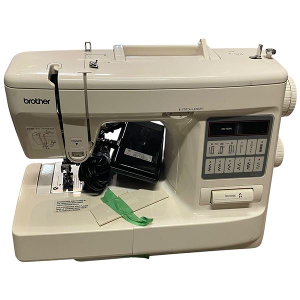 Brother Portable Sewing Machine with Electric Foot Pedal