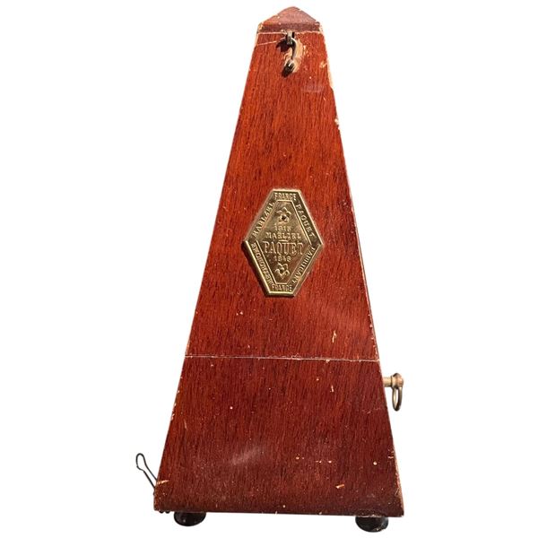 Vintage Metronome by Paquet de Maelzel - Made in France