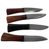 Image 1 : 4 Wood Handled Nepali Karda Knife Blanks * 2" Blades