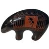 Image 1 : Southwest Native American Navajo Pottery Spirit Bear Sculpture (3" x 9" x 6" tall)
