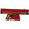 Image 1 : Snooker Ball Set with Cue in Case