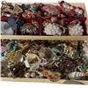 Image 3 : Vintage Jewelry Box Full of Jewelry & the Occasional Trinket