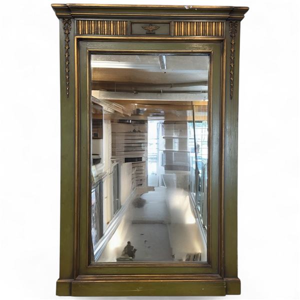 French Trumeau Mirror (24" X 37" Exterior Dimensions)