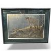 Image 1 : Robert Bateman Ltd Editon Print "Excursion - Cougar and Kits" #613/1200 (double matted in a 36" x 45