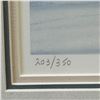 Image 2 : 1989 K. Amisson Ltd. Edition Print "So Far Removed From the City" #203/350 (double matted in a 26" x