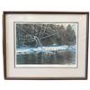 Image 1 : Signed 1981 Ken Danby "Winter Willow" Ltd. Editon Print for NOMA  130 Print Run (triple matted in a