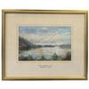 Image 1 : Leonard M. Davis Oil Painting "Sooke Harbour - B.C."  (Frame dimensions: 12" x 16")