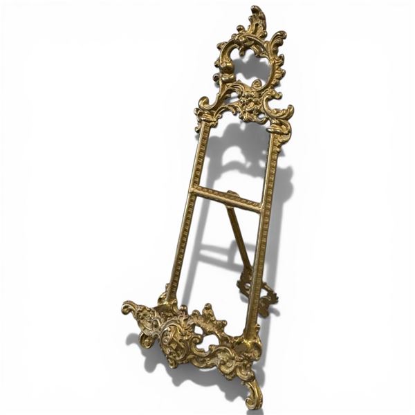 Solid Brass Picture Easel * 5" wide x 11" tall
