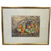Image 1 : Post-Impressionist Still Life Painting Signed J. Fratter (framed dimensions: 29" x 23")