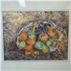 Image 2 : Post-Impressionist Still Life Painting Signed J. Fratter (framed dimensions: 29" x 23")