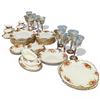 Image 4 : Over 40 Pieces of Royal Albert "Old Country Roses" China and Wine Glasses