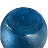 Image 3 : Large Blue Art Glass Vase 19" tall x 10" diameter