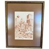 Image 1 : Pencil Signed R. C. Westerholm Print of "Vancouver" (Frame size: 12" x 15")