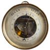 Image 1 : Antique  Austrian Brass Halosteric Aneroid Barometer by J. Waldstein in Vienna (7" diameter)