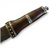 Image 3 : Damascus Blade Knife in Sheath with Box (8" blade)