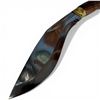 Image 2 : Gurkha Kukri Wood and Brass Handled Knife with 7" Blade