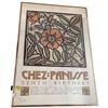 Image 1 : 1981 "Chez=Panisse 10th Birthday" Framed Poster (framed dimension: 29" x 20")