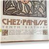 Image 2 : 1981 "Chez=Panisse 10th Birthday" Framed Poster (framed dimension: 29" x 20")