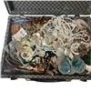 Image 2 : Vintage Overnight Case Full of Assorted Jewelry and Jewelry Parts