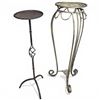 Image 1 : 2 Metal Plant Stands (Tallest is 26")