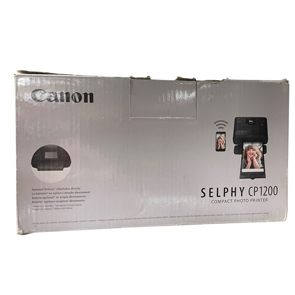 Canon Selphy CP1200 Compact Phot Printer USed