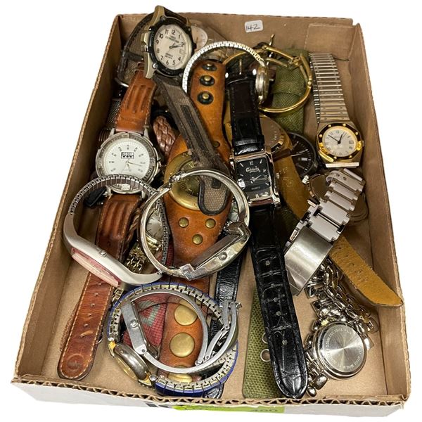 Tray of Assorted Watches