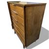 Image 2 : Retro Mid Century Dresser 36x18x45" Needs One Leg Repaired