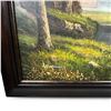 Image 2 : Large Framed Original Landscape Painting Artist Signed 56x44'