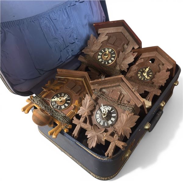 Collection Vintage Coo Coo Clocks