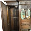 Image 3 : Antique Victorian-Era Wardrobe/Armoire  59x23x77.5"