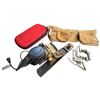 Image 1 : Tool Lot" Hand Tools, Sander, Tool Belt, Bits and Craftsman Laser Level