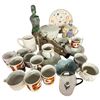 Image 1 : Assorted Decorative Collectables: Decanters, Porcelain, Pottery, Mugs and More
