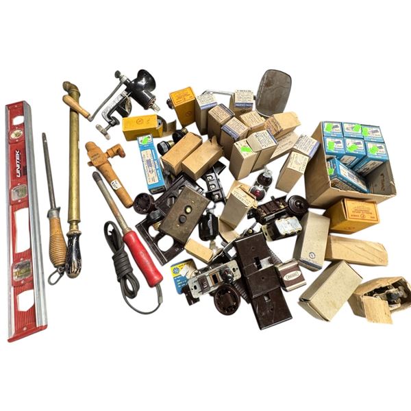 Assorted Vintage Tools and Hardware
